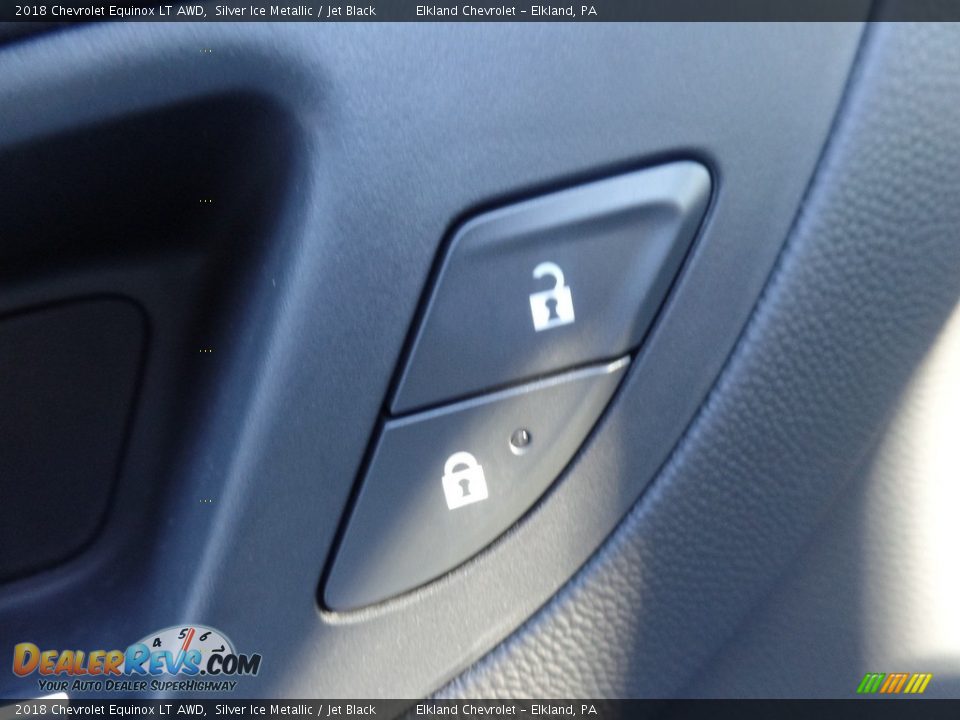 2018 Chevrolet Equinox LT AWD Silver Ice Metallic / Jet Black Photo #20