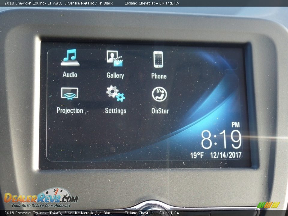 2018 Chevrolet Equinox LT AWD Silver Ice Metallic / Jet Black Photo #28