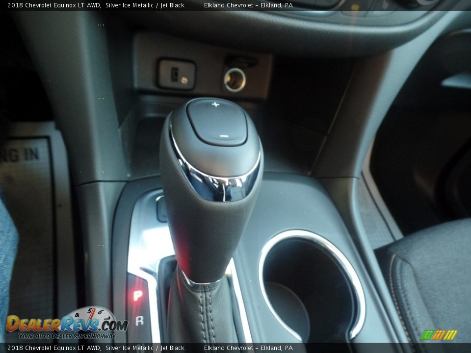 2018 Chevrolet Equinox LT AWD Silver Ice Metallic / Jet Black Photo #32