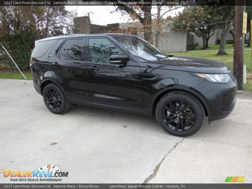 2017 Land Rover Discovery SE Santorini Black / Ebony/Ebony Photo #1