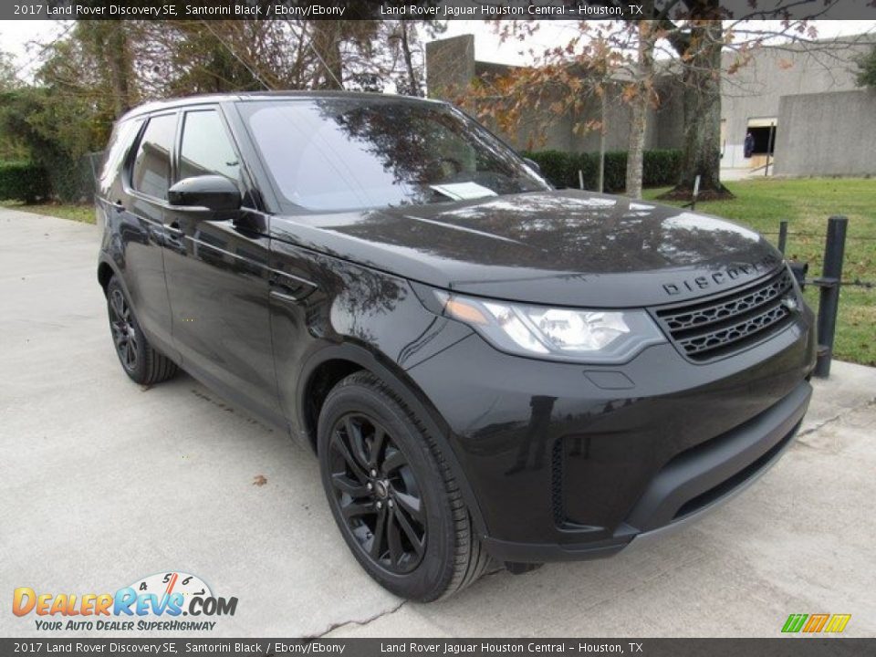 2017 Land Rover Discovery SE Santorini Black / Ebony/Ebony Photo #2