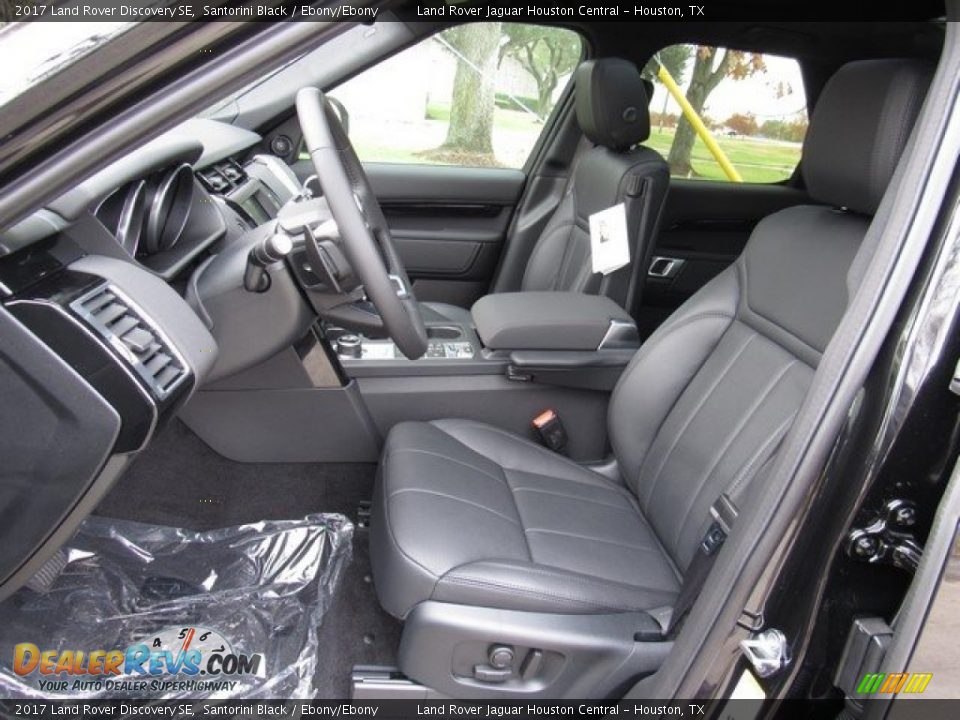 2017 Land Rover Discovery SE Santorini Black / Ebony/Ebony Photo #3