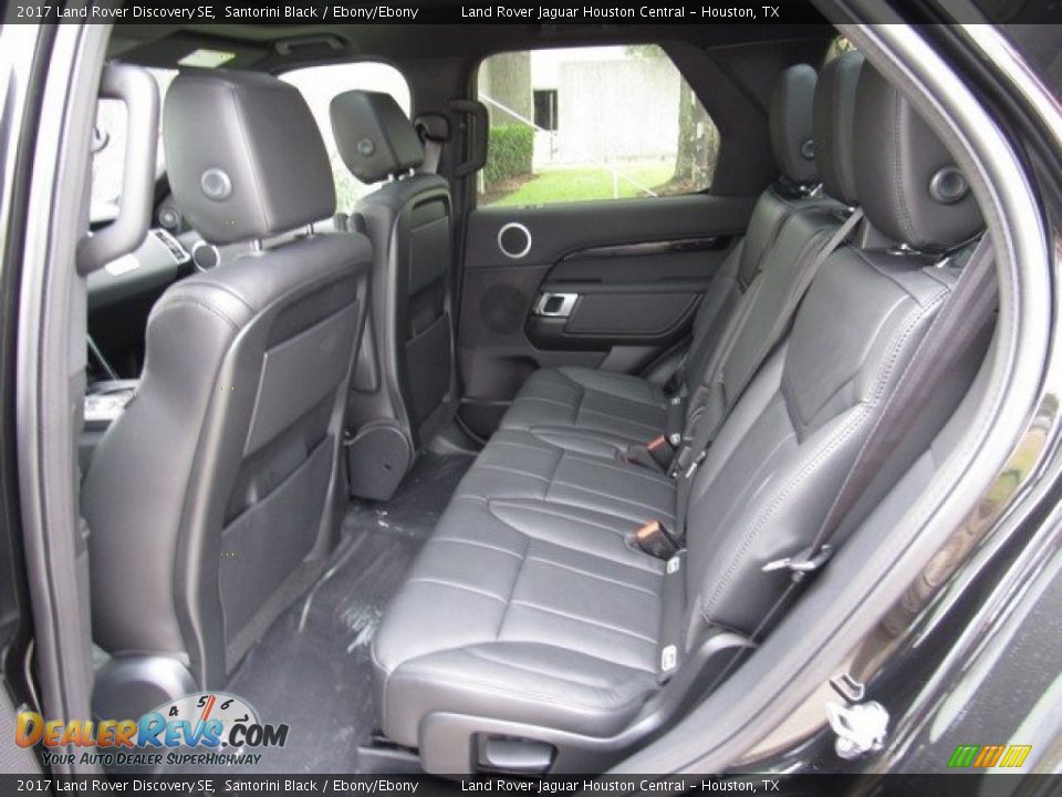 2017 Land Rover Discovery SE Santorini Black / Ebony/Ebony Photo #5