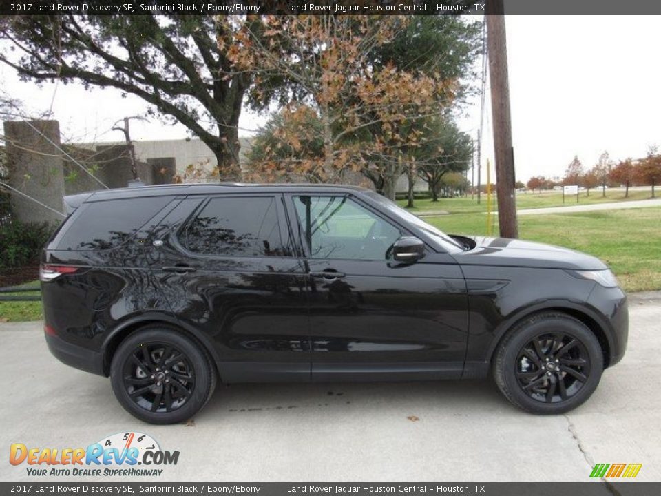 2017 Land Rover Discovery SE Santorini Black / Ebony/Ebony Photo #6