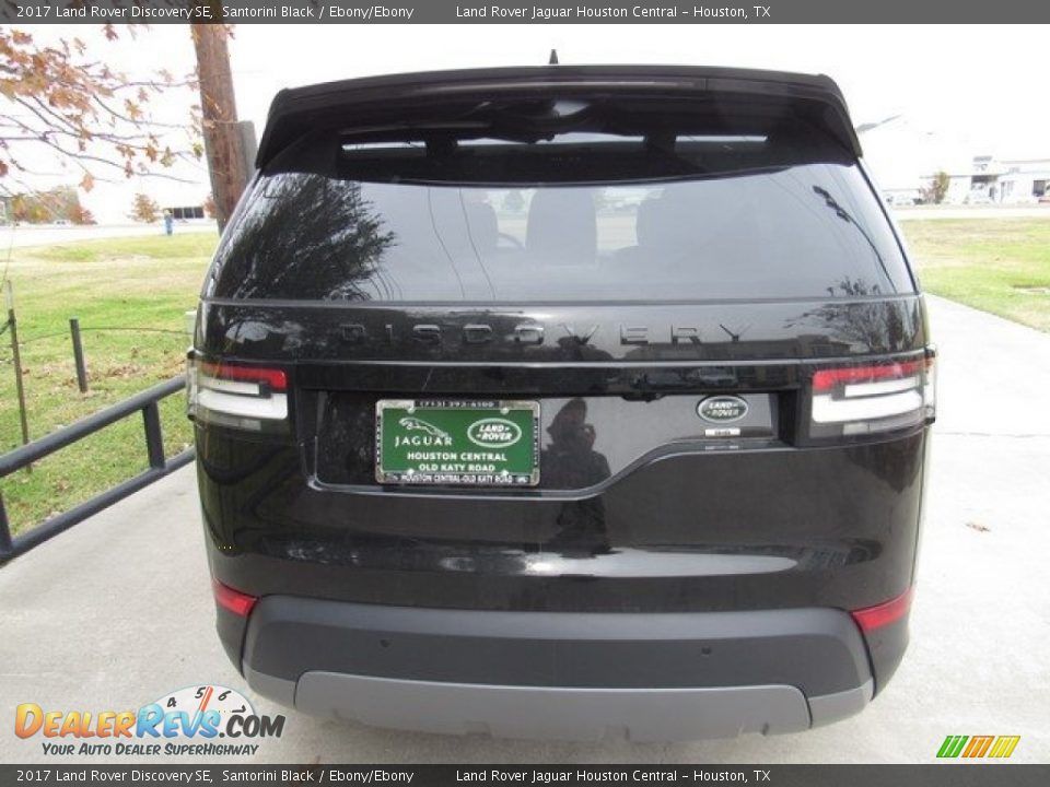 2017 Land Rover Discovery SE Santorini Black / Ebony/Ebony Photo #8
