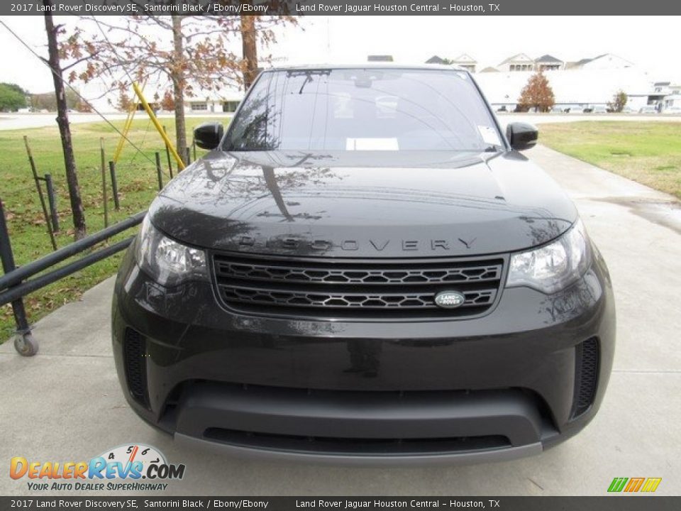 2017 Land Rover Discovery SE Santorini Black / Ebony/Ebony Photo #9