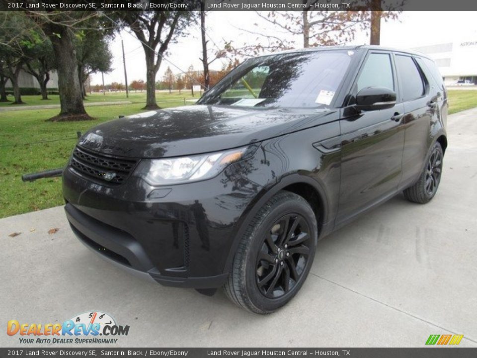 2017 Land Rover Discovery SE Santorini Black / Ebony/Ebony Photo #10