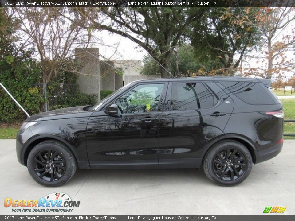 2017 Land Rover Discovery SE Santorini Black / Ebony/Ebony Photo #11