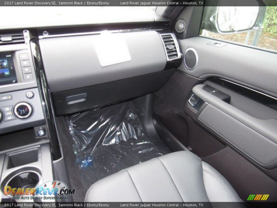 2017 Land Rover Discovery SE Santorini Black / Ebony/Ebony Photo #14