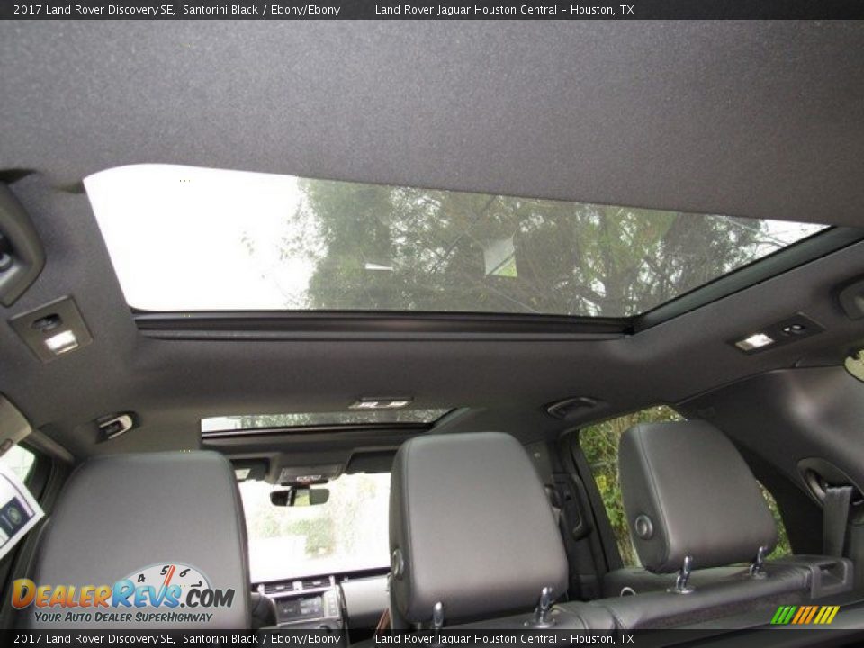 2017 Land Rover Discovery SE Santorini Black / Ebony/Ebony Photo #17