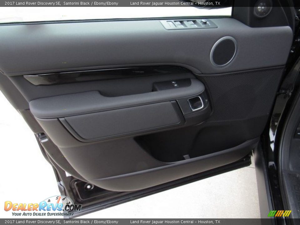 2017 Land Rover Discovery SE Santorini Black / Ebony/Ebony Photo #18