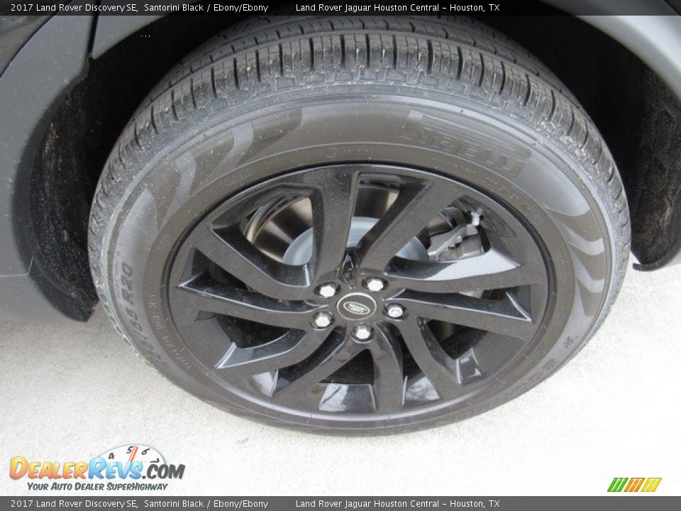 2017 Land Rover Discovery SE Santorini Black / Ebony/Ebony Photo #23