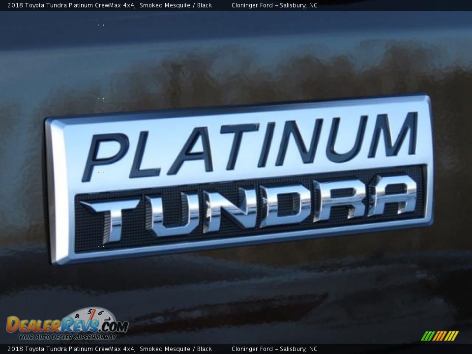 2018 Toyota Tundra Platinum CrewMax 4x4 Smoked Mesquite / Black Photo #5