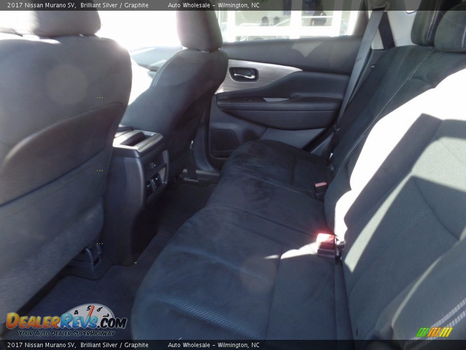 2017 Nissan Murano SV Brilliant Silver / Graphite Photo #12