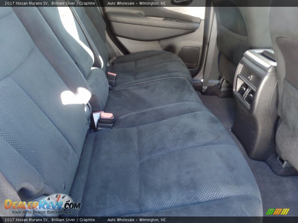 2017 Nissan Murano SV Brilliant Silver / Graphite Photo #14