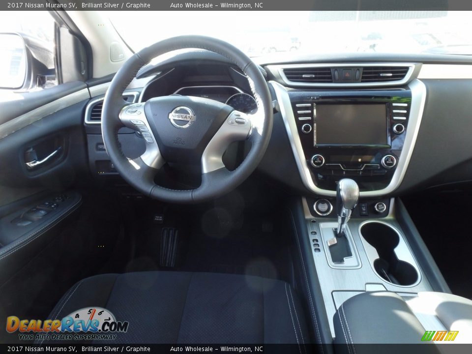 2017 Nissan Murano SV Brilliant Silver / Graphite Photo #15