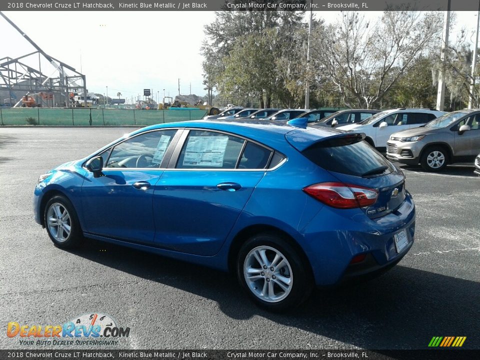 2018 Chevrolet Cruze LT Hatchback Kinetic Blue Metallic / Jet Black Photo #3