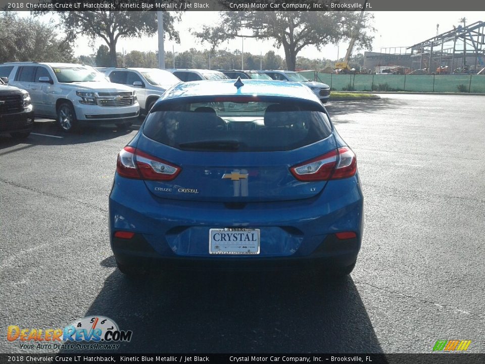 2018 Chevrolet Cruze LT Hatchback Kinetic Blue Metallic / Jet Black Photo #4