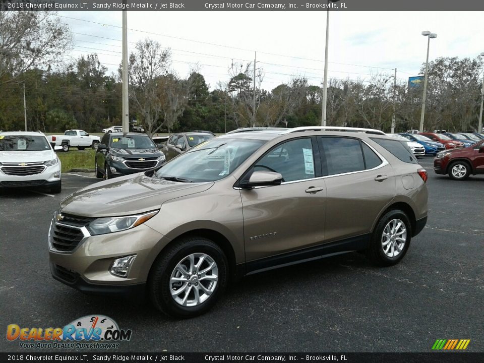 2018 Chevrolet Equinox LT Sandy Ridge Metallic / Jet Black Photo #1
