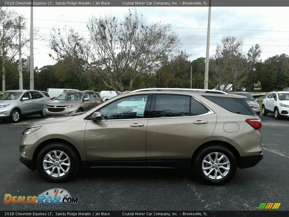 2018 Chevrolet Equinox LT Sandy Ridge Metallic / Jet Black Photo #2