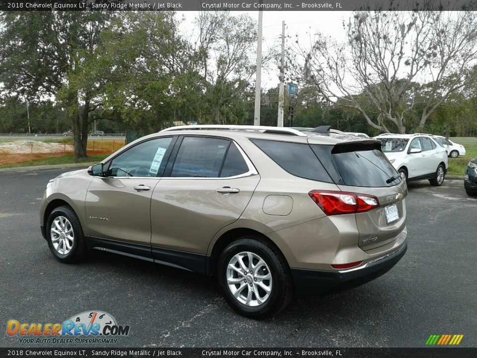 2018 Chevrolet Equinox LT Sandy Ridge Metallic / Jet Black Photo #3