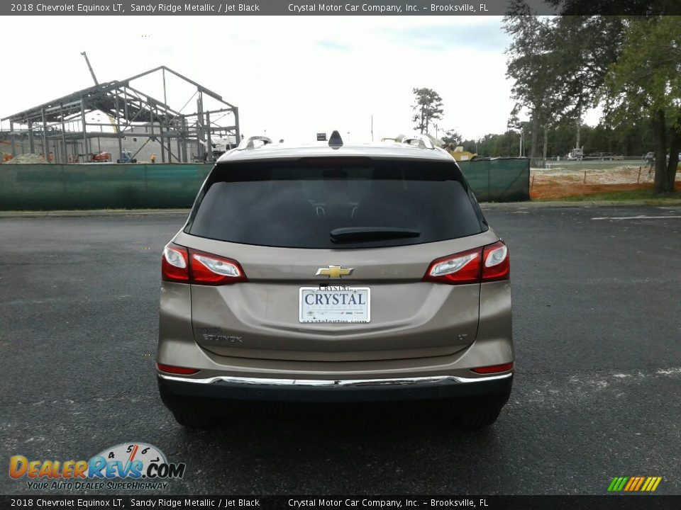 2018 Chevrolet Equinox LT Sandy Ridge Metallic / Jet Black Photo #4