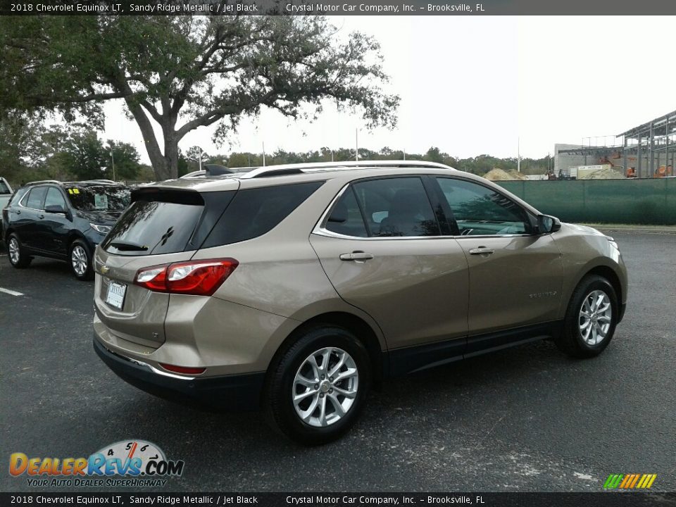 2018 Chevrolet Equinox LT Sandy Ridge Metallic / Jet Black Photo #5