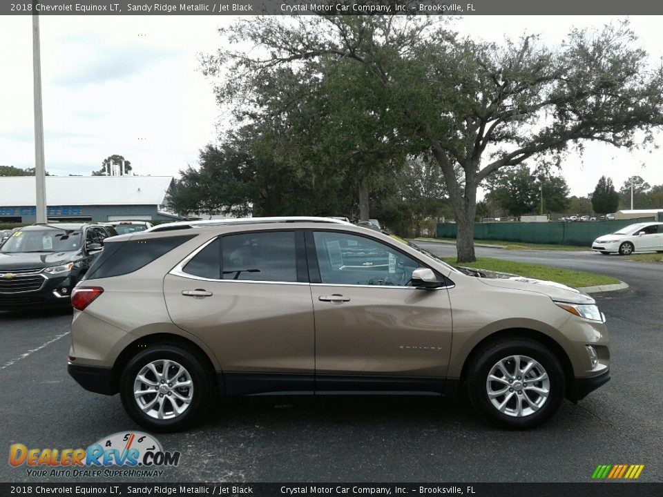 2018 Chevrolet Equinox LT Sandy Ridge Metallic / Jet Black Photo #6