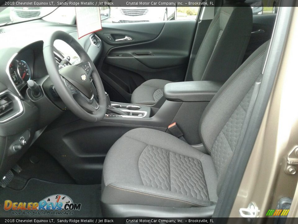2018 Chevrolet Equinox LT Sandy Ridge Metallic / Jet Black Photo #9