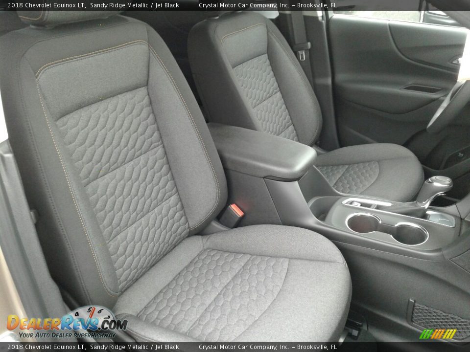 2018 Chevrolet Equinox LT Sandy Ridge Metallic / Jet Black Photo #12