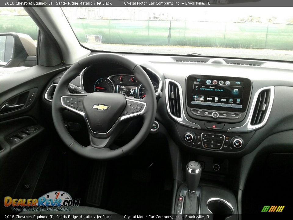 2018 Chevrolet Equinox LT Sandy Ridge Metallic / Jet Black Photo #13