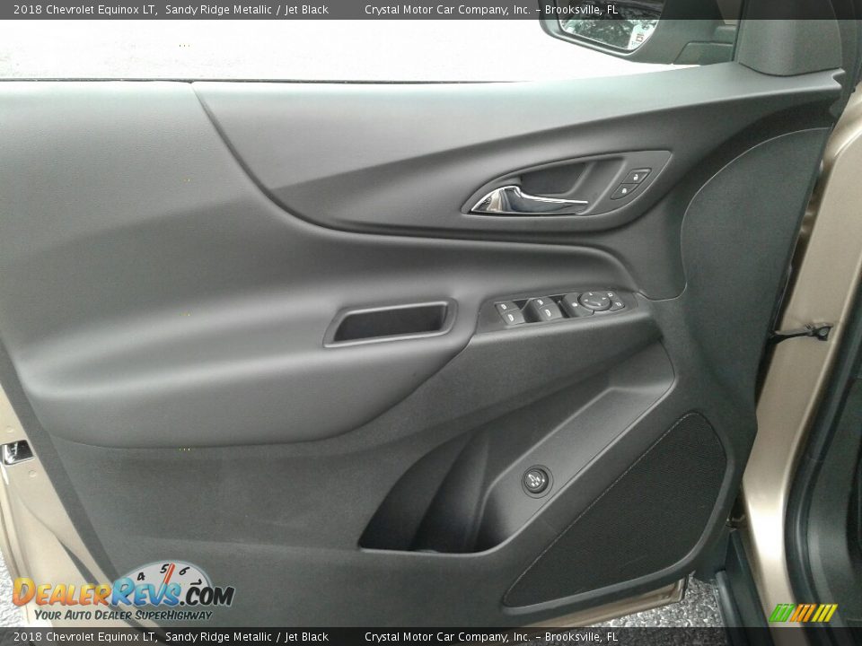 2018 Chevrolet Equinox LT Sandy Ridge Metallic / Jet Black Photo #17