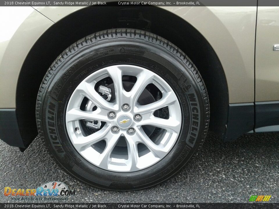 2018 Chevrolet Equinox LT Sandy Ridge Metallic / Jet Black Photo #20