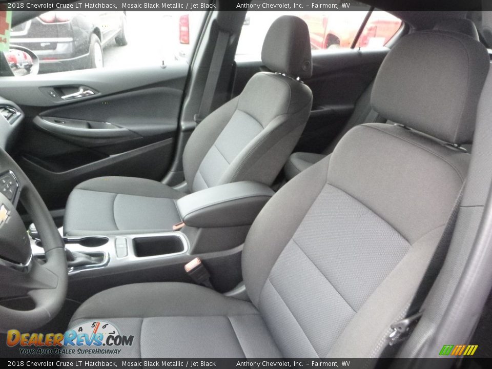 2018 Chevrolet Cruze LT Hatchback Mosaic Black Metallic / Jet Black Photo #14