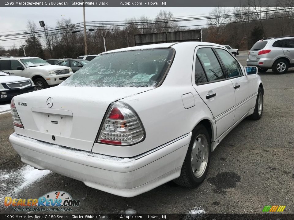 1999 Mercedes-Benz C 280 Sedan Glacier White / Black Photo #5