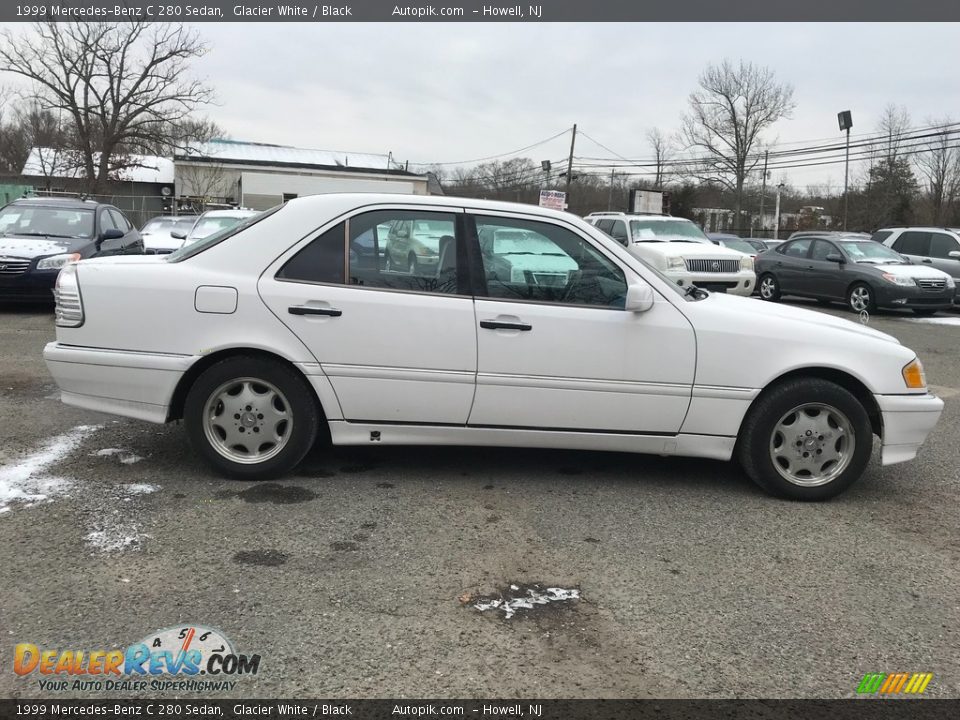 1999 Mercedes-Benz C 280 Sedan Glacier White / Black Photo #6