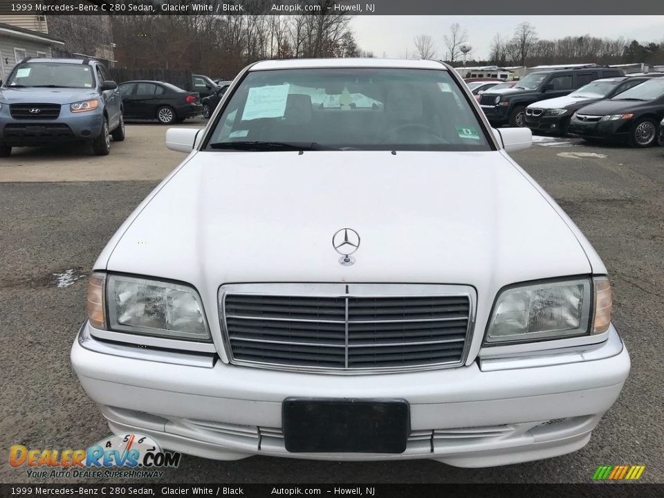 1999 Mercedes-Benz C 280 Sedan Glacier White / Black Photo #8