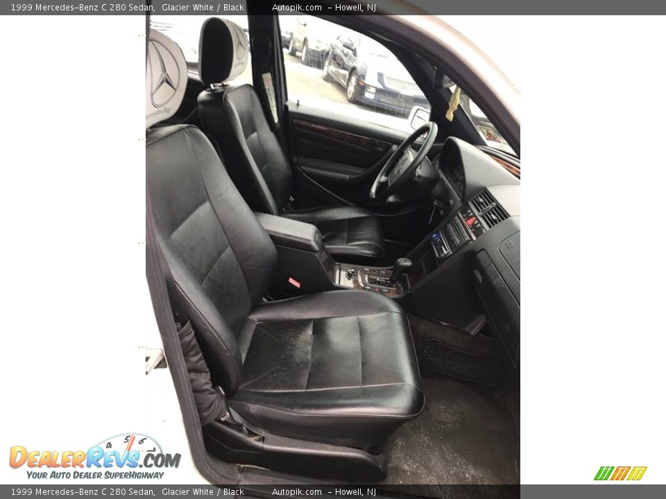 1999 Mercedes-Benz C 280 Sedan Glacier White / Black Photo #10