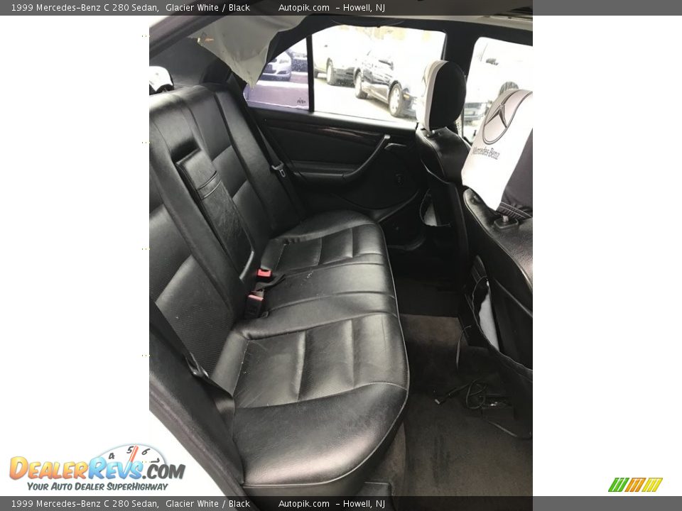 1999 Mercedes-Benz C 280 Sedan Glacier White / Black Photo #11