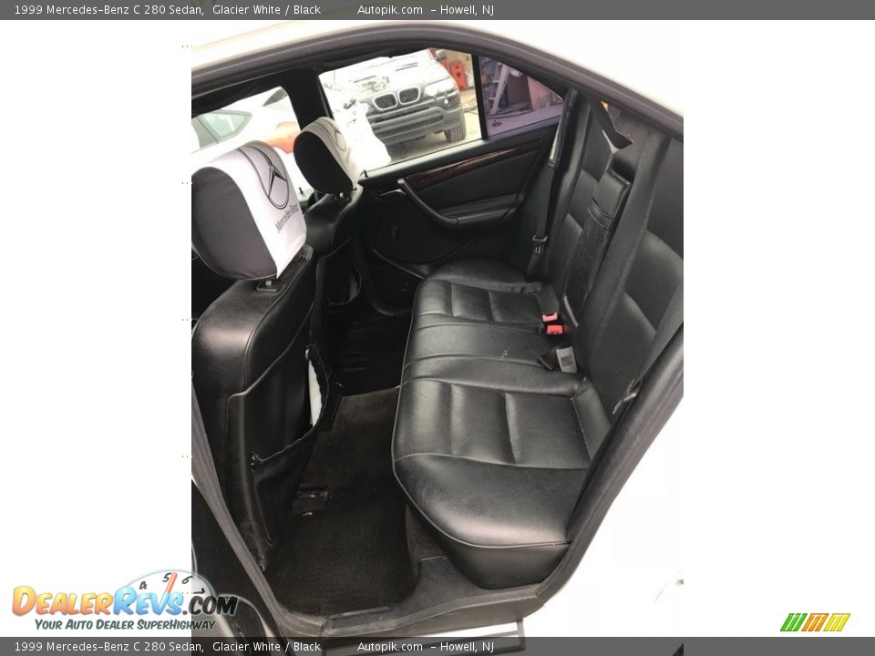 1999 Mercedes-Benz C 280 Sedan Glacier White / Black Photo #12