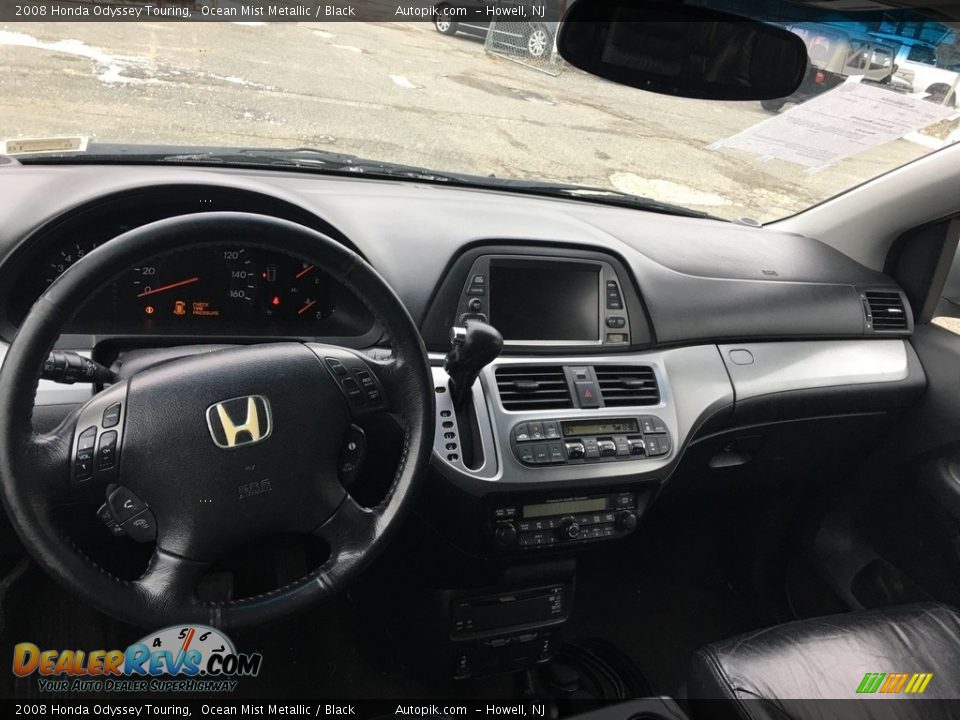 2008 Honda Odyssey Touring Ocean Mist Metallic / Black Photo #9