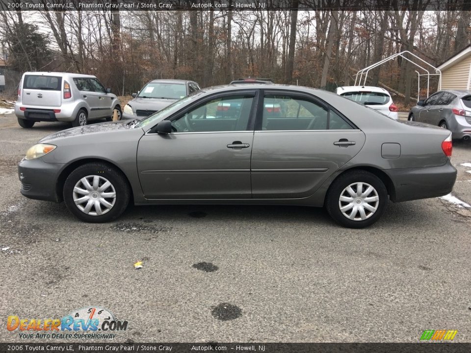 2006 Toyota Camry LE Phantom Gray Pearl / Stone Gray Photo #3