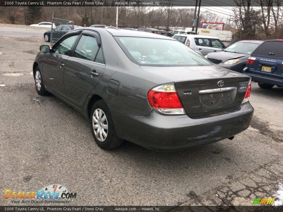 2006 Toyota Camry LE Phantom Gray Pearl / Stone Gray Photo #4