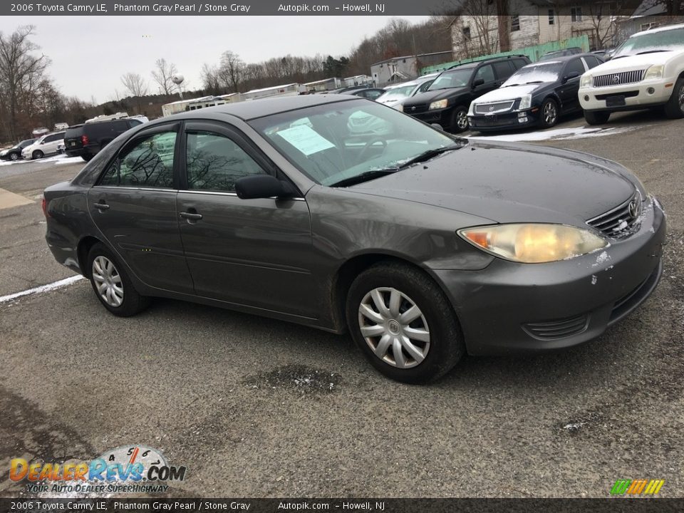 2006 Toyota Camry LE Phantom Gray Pearl / Stone Gray Photo #7