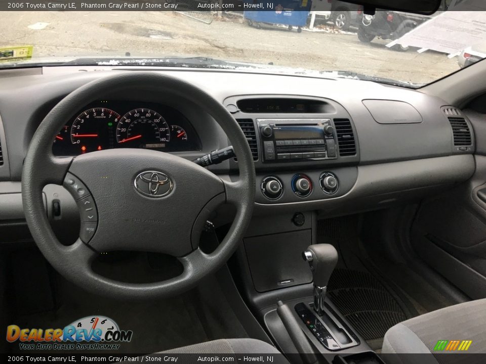 2006 Toyota Camry LE Phantom Gray Pearl / Stone Gray Photo #9
