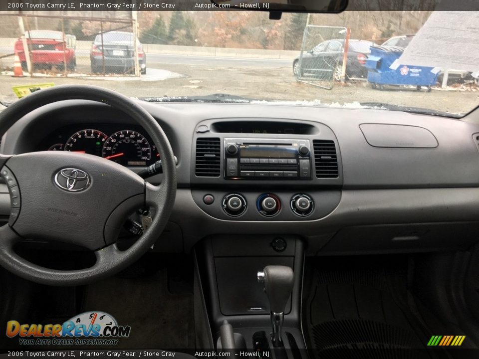 2006 Toyota Camry LE Phantom Gray Pearl / Stone Gray Photo #10