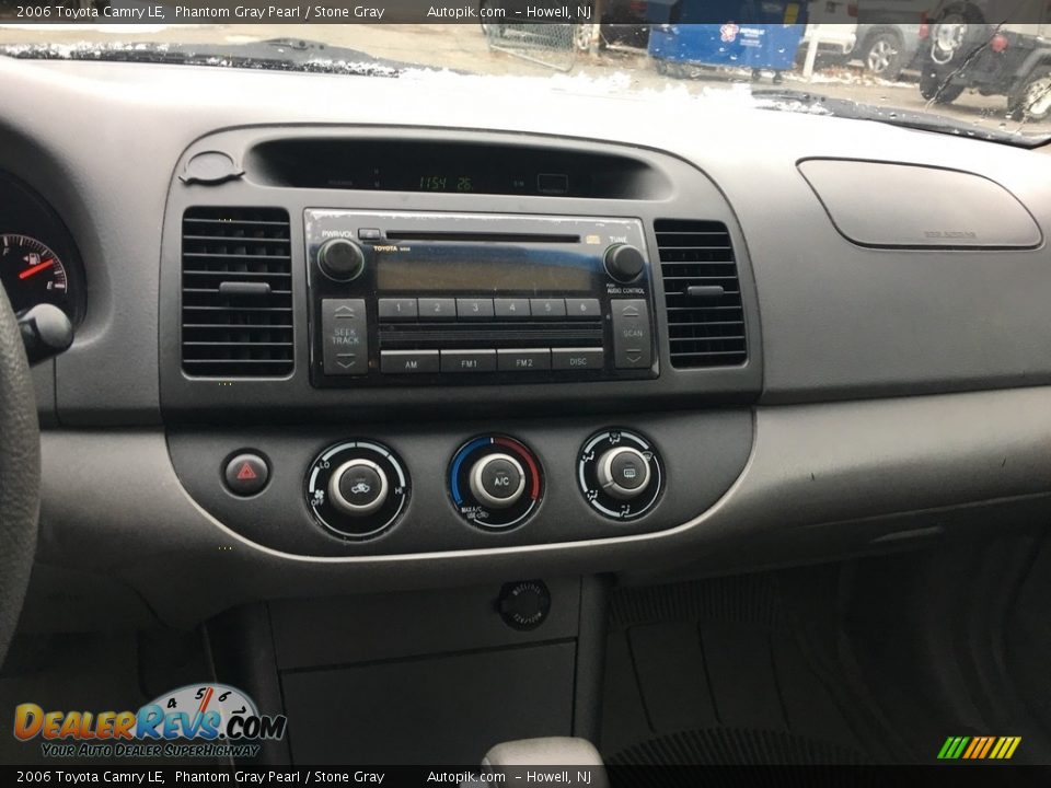 2006 Toyota Camry LE Phantom Gray Pearl / Stone Gray Photo #11