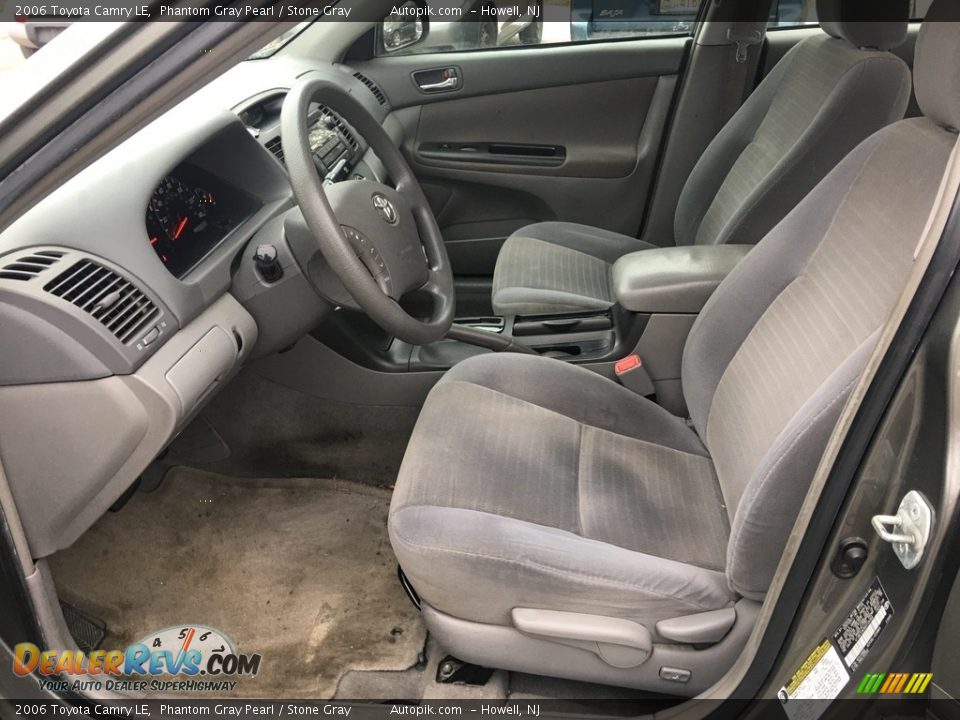 2006 Toyota Camry LE Phantom Gray Pearl / Stone Gray Photo #15