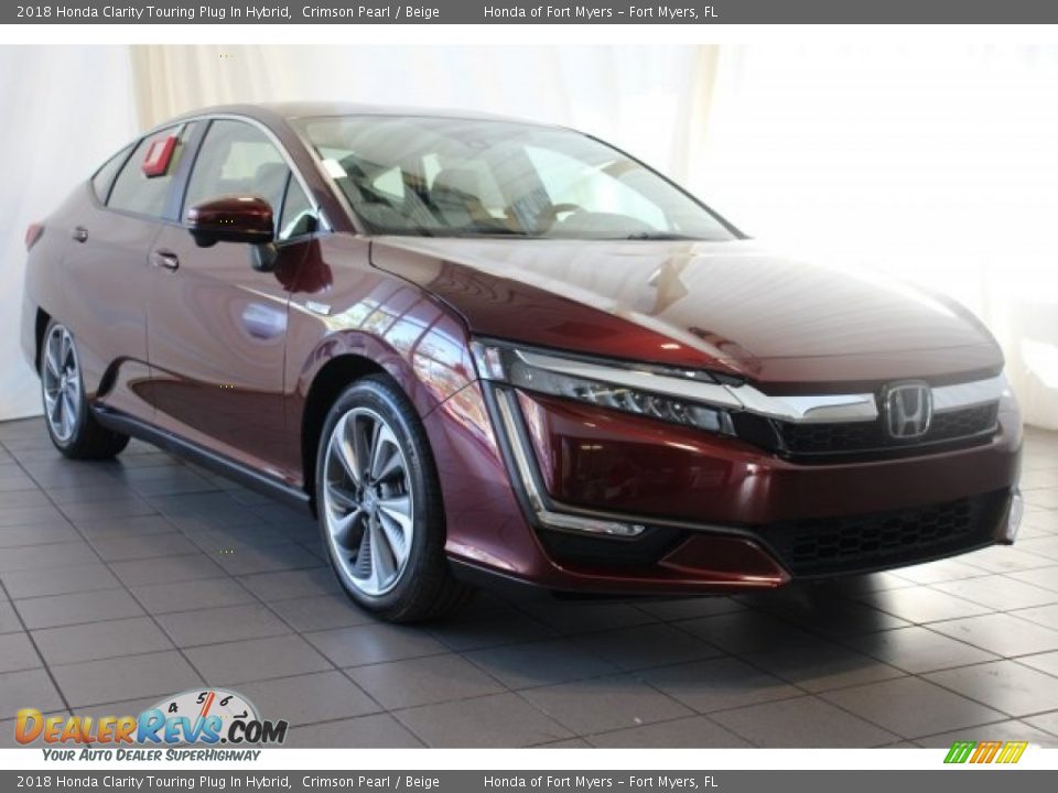 Front 3/4 View of 2018 Honda Clarity Touring Plug In Hybrid Photo #2