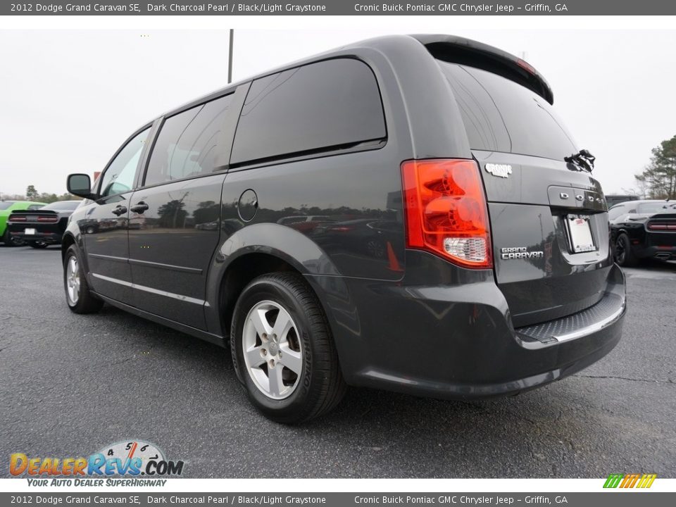 2012 Dodge Grand Caravan SE Dark Charcoal Pearl / Black/Light Graystone Photo #5